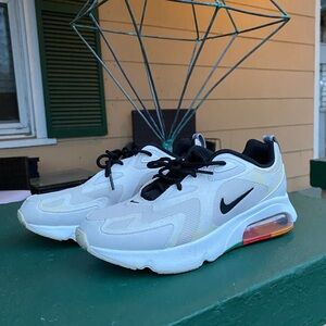 Nike Air Max 200 White w/ multi-color Women’s 8.5